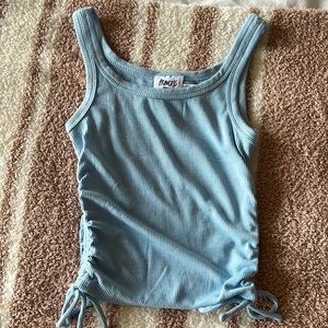 NWOT Princess Polly Ruched Tie Tank